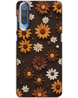 Чохол для Xiaomi Mi 9 з картинкою «Візерунок з маленьких соняшників» Чохол для Xiaomi Mi 9 з картинкою «Візерунок з маленьких соняшників»