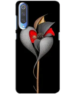 Чохол для Xiaomi Mi 9 з картинкою «Срібна фантазійна квітка» Чохол для Xiaomi Mi 9 з картинкою «Срібна фантазійна квітка»