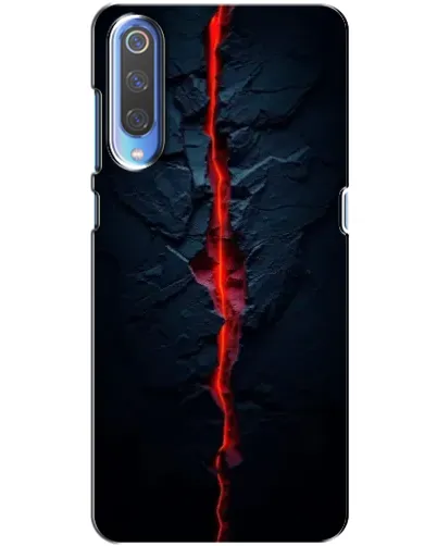 Чехол для Xiaomi Mi 9 с картинкой «Kрасная лавовая трещина» Чехол для Xiaomi Mi 9 с картинкой «Kрасная лавовая трещина»