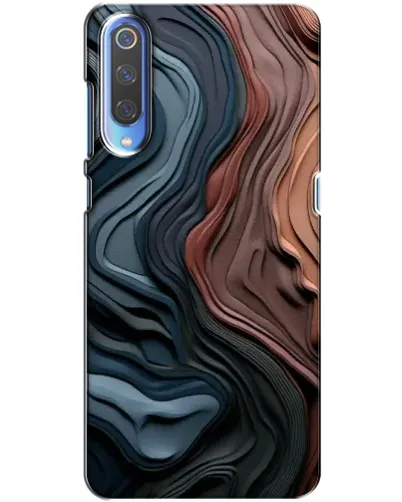 Чехол для Xiaomi Mi 9 с картинкой «Цветные волны каньона» Чехол для Xiaomi Mi 9 с картинкой «Цветные волны каньона»