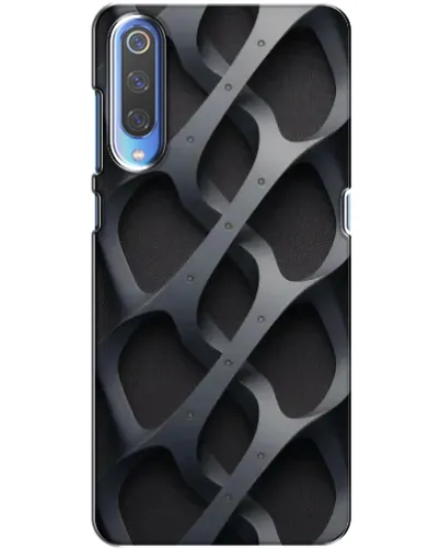 Чехол для Xiaomi Mi 9 с картинкой «Объемное серое плетение» Чехол для Xiaomi Mi 9 с картинкой «Объемное серое плетение»