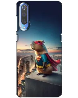 Чехол для Xiaomi Mi 9 с картинкой «Капи-мен супергерой» Чехол для Xiaomi Mi 9 с картинкой «Капи-мен супергерой»