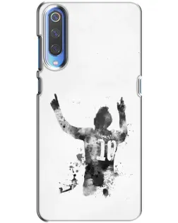 Чехол для Xiaomi Mi 9 с картинкой «Черно-белый силуэт Месси» Чехол для Xiaomi Mi 9 с картинкой «Черно-белый силуэт Месси»