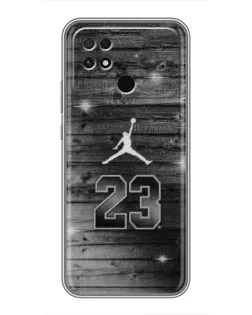 Чехол для Xiaomi POCO C40 с картинкой «Jordan Carbon 23»