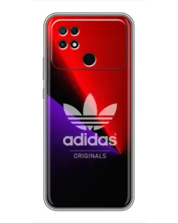 Чехол для Xiaomi POCO C40 с картинкой «Adidas Red Neon» Чехол для Xiaomi POCO C40 с картинкой «Adidas Red Neon»