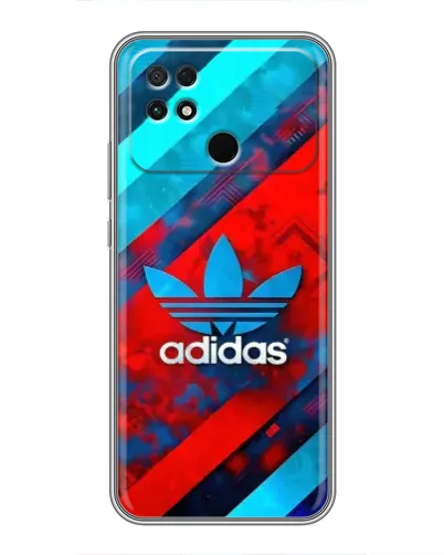 Чехол для Xiaomi POCO C40 с картинкой «Абстракция Adidas»