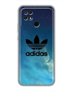 Чехол для Xiaomi POCO C40 с картинкой «Adidas Stone Logo»