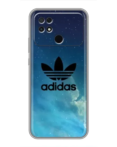 Чехол для Xiaomi POCO C40 с картинкой «Adidas Stone Logo»