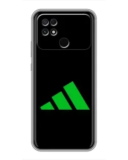 Чехол для Xiaomi POCO C40 с картинкой «Adidas Abstract»