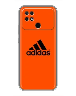 Чехол для Xiaomi POCO C40 с картинкой «Adidas Ukraine»