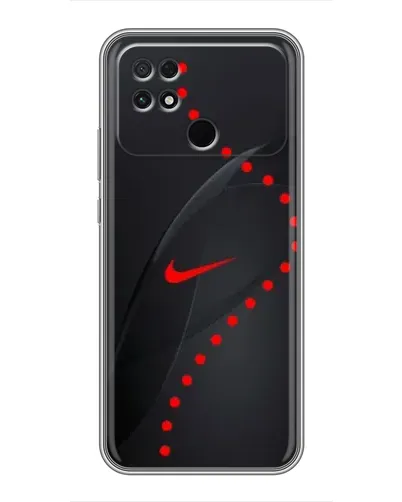 Чехол для Xiaomi POCO C40 с картинкой «Абстрактный дизайн Nike» Чехол для Xiaomi POCO C40 с картинкой «Абстрактный дизайн Nike»