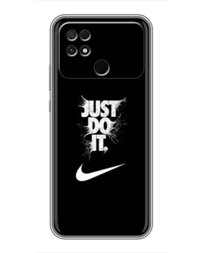 Чехол для Xiaomi POCO C40 с картинкой «Текстовый принт Nike» Чехол для Xiaomi POCO C40 с картинкой «Текстовый принт Nike»
