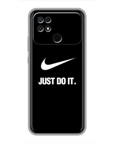 Чехол для Xiaomi POCO C40 с картинкой «Классический принт Nike» Чехол для Xiaomi POCO C40 с картинкой «Классический принт Nike»
