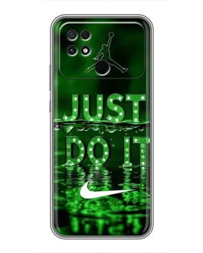 Чехол для Xiaomi POCO C40 с картинкой «Зеленый неоновый Nike» Чехол для Xiaomi POCO C40 с картинкой «Зеленый неоновый Nike»