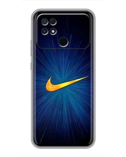 Чохол для Xiaomi POCO C40 з картинкою «Синій пульс Nike» Чохол для Xiaomi POCO C40 з картинкою «Синій пульс Nike»