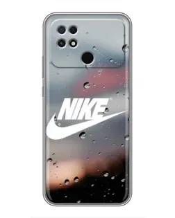 Чохол для Xiaomi POCO C40 з картинкою «Nike у стилі ретро»