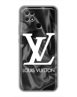 Чехол для Xiaomi POCO C40 с картинкой «Шелковый Louis Vuitton»