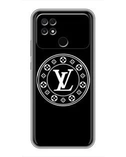Чехол для Xiaomi POCO C40 с картинкой «LV — печать стиля»