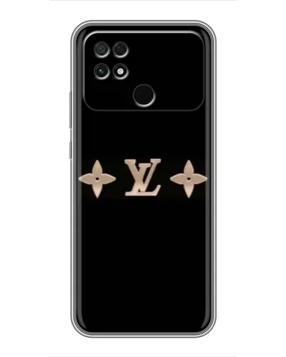Чехол для Xiaomi POCO C40 с картинкой «Louis Vuitton — минимализм»