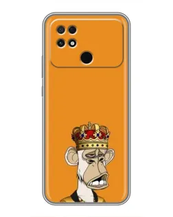 Чехол для Xiaomi POCO C40 с картинкой «Золотая обезьяна Bored Ape» Чехол для Xiaomi POCO C40 с картинкой «Золотая обезьяна Bored Ape»
