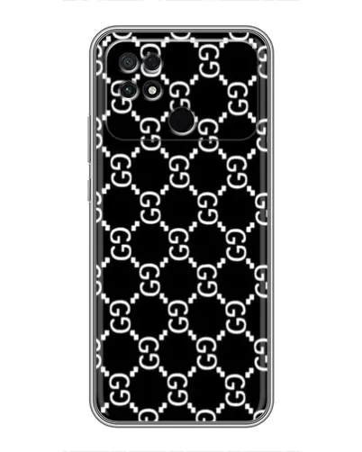 Чехол для Xiaomi POCO C40 с картинкой «Gucci — сетчатый паттерн»