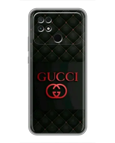 Чехол для Xiaomi POCO C40 с картинкой «Gucci — стеганый черный»