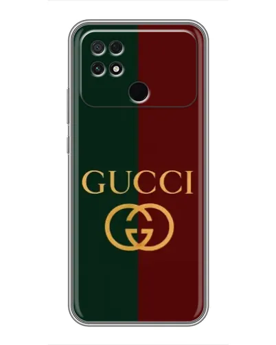 Чохол для Xiaomi POCO C40 з картинкою «Gucci — темно-зелений градієнт» Чохол для Xiaomi POCO C40 з картинкою «Gucci — темно-зелений градієнт»