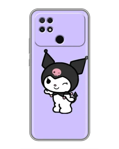 Чехол для Xiaomi POCO C40 с картинкой «Классическая Kuromi»