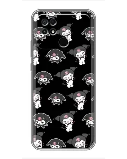 Чохол для Xiaomi POCO C40 з картинкою «Чорний паттерн Kuromi» Чохол для Xiaomi POCO C40 з картинкою «Чорний паттерн Kuromi»