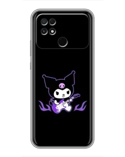 Чохол для Xiaomi POCO C40 з картинкою «Електрична Kuromi» Чохол для Xiaomi POCO C40 з картинкою «Електрична Kuromi»