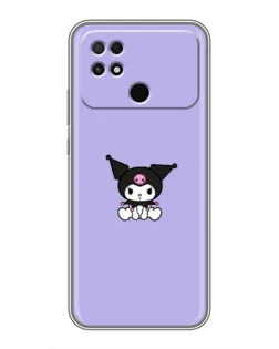 Чохол для Xiaomi POCO C40 з картинкою «Kuromi — фіолетовий мінімалізм» Чохол для Xiaomi POCO C40 з картинкою «Kuromi — фіолетовий мінімалізм»