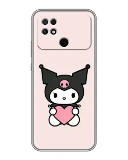 Чохол для Xiaomi POCO C40 з картинкою «Kuromi та серце» Чохол для Xiaomi POCO C40 з картинкою «Kuromi та серце»