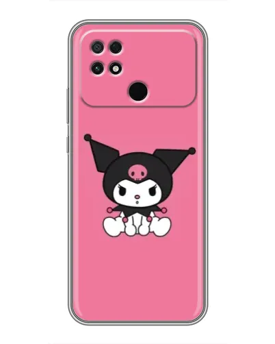 Чехол для Xiaomi POCO C40 с картинкой «Хмурая Kuromi»