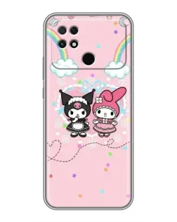 Чохол для Xiaomi POCO C40 з картинкою «My Melody та Kuromi» Чохол для Xiaomi POCO C40 з картинкою «My Melody та Kuromi»