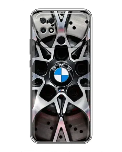 Чехол для Xiaomi POCO C40 с картинкой «BMW — деталь диска» Чехол для Xiaomi POCO C40 с картинкой «BMW — деталь диска»