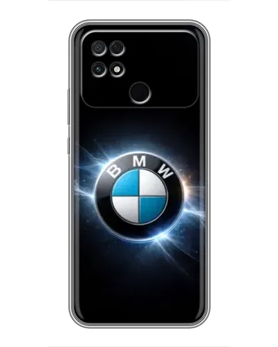Чехол для Xiaomi POCO C40 с картинкой «BMW — неоновое сияние» Чехол для Xiaomi POCO C40 с картинкой «BMW — неоновое сияние»