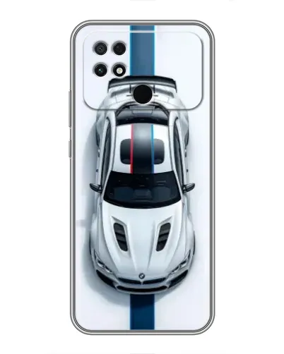 Чехол для Xiaomi POCO C40 с картинкой «Вид сверху — BMW M» Чехол для Xiaomi POCO C40 с картинкой «Вид сверху — BMW M»