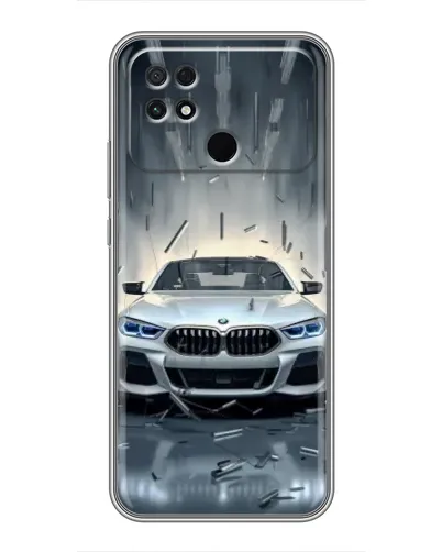 Чехол для Xiaomi POCO C40 с картинкой «BMW в свете фар» Чехол для Xiaomi POCO C40 с картинкой «BMW в свете фар»