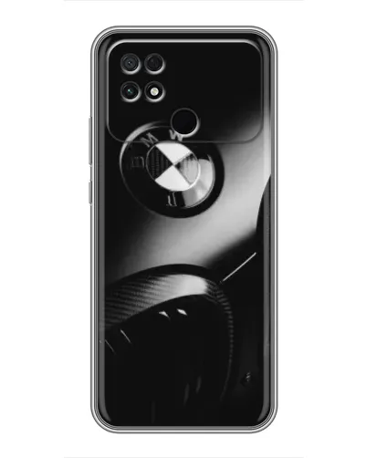 Чехол для Xiaomi POCO C40 с картинкой «Эмблема BMW — макро» Чехол для Xiaomi POCO C40 с картинкой «Эмблема BMW — макро»