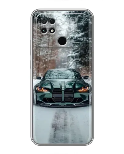 Чехол для Xiaomi POCO C40 с картинкой «BMW в зимнем лесу» Чехол для Xiaomi POCO C40 с картинкой «BMW в зимнем лесу»
