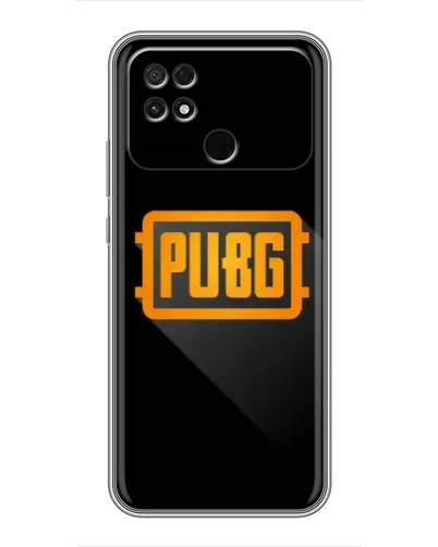 Чехол для Xiaomi POCO C40 с картинкой «PUBG — рамка лого» Чехол для Xiaomi POCO C40 с картинкой «PUBG — рамка лого»
