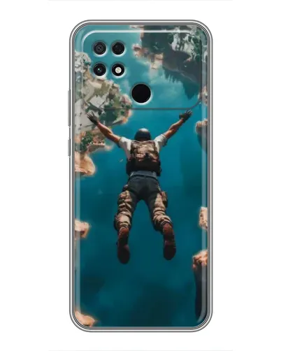 Чехол для Xiaomi POCO C40 с картинкой «PUBG — свободное падение» Чехол для Xiaomi POCO C40 с картинкой «PUBG — свободное падение»