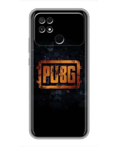 Чехол для Xiaomi POCO C40 с картинкой «PUBG — золотой логотип» Чехол для Xiaomi POCO C40 с картинкой «PUBG — золотой логотип»
