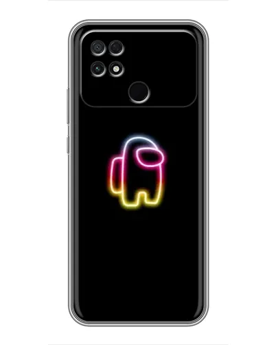Чехол для Xiaomi POCO C40 с картинкой «Among Us градиент»