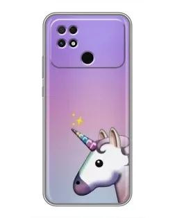 Чехол для Xiaomi POCO C40 с картинкой «Единорог градиент» Чехол для Xiaomi POCO C40 с картинкой «Единорог градиент»