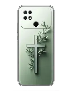 Чохол для Xiaomi POCO C40 з картинкою «Оливкова гілка»