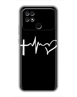 Чохол для Xiaomi POCO C40 з картинкою «Пульс віри»