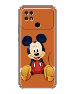 Чехол для Xiaomi POCO C40 с картинкой «Микки отдыхает»
