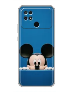 Чехол для Xiaomi POCO C40 с картинкой «Микки выглядывает» Чехол для Xiaomi POCO C40 с картинкой «Микки выглядывает»