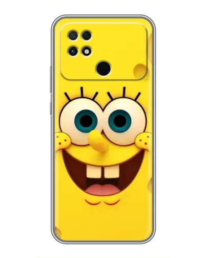 Чехол для Xiaomi POCO C40 с картинкой «Губка Боб улыбка» Чехол для Xiaomi POCO C40 с картинкой «Губка Боб улыбка»